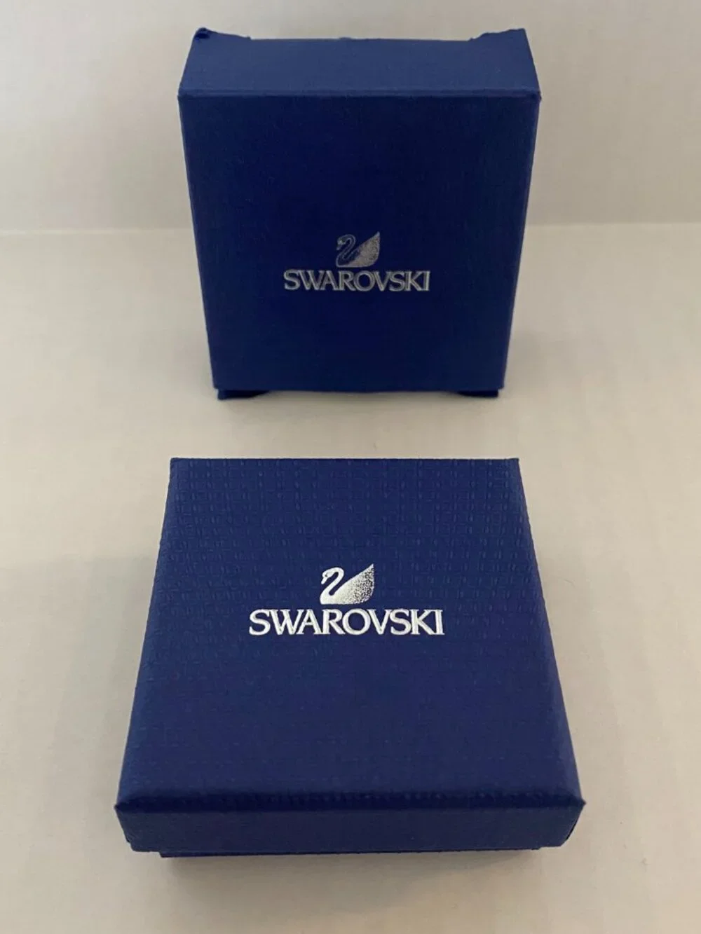 Swarovski 1085176 Black Crystal Cufflinks NWOT w/ Box